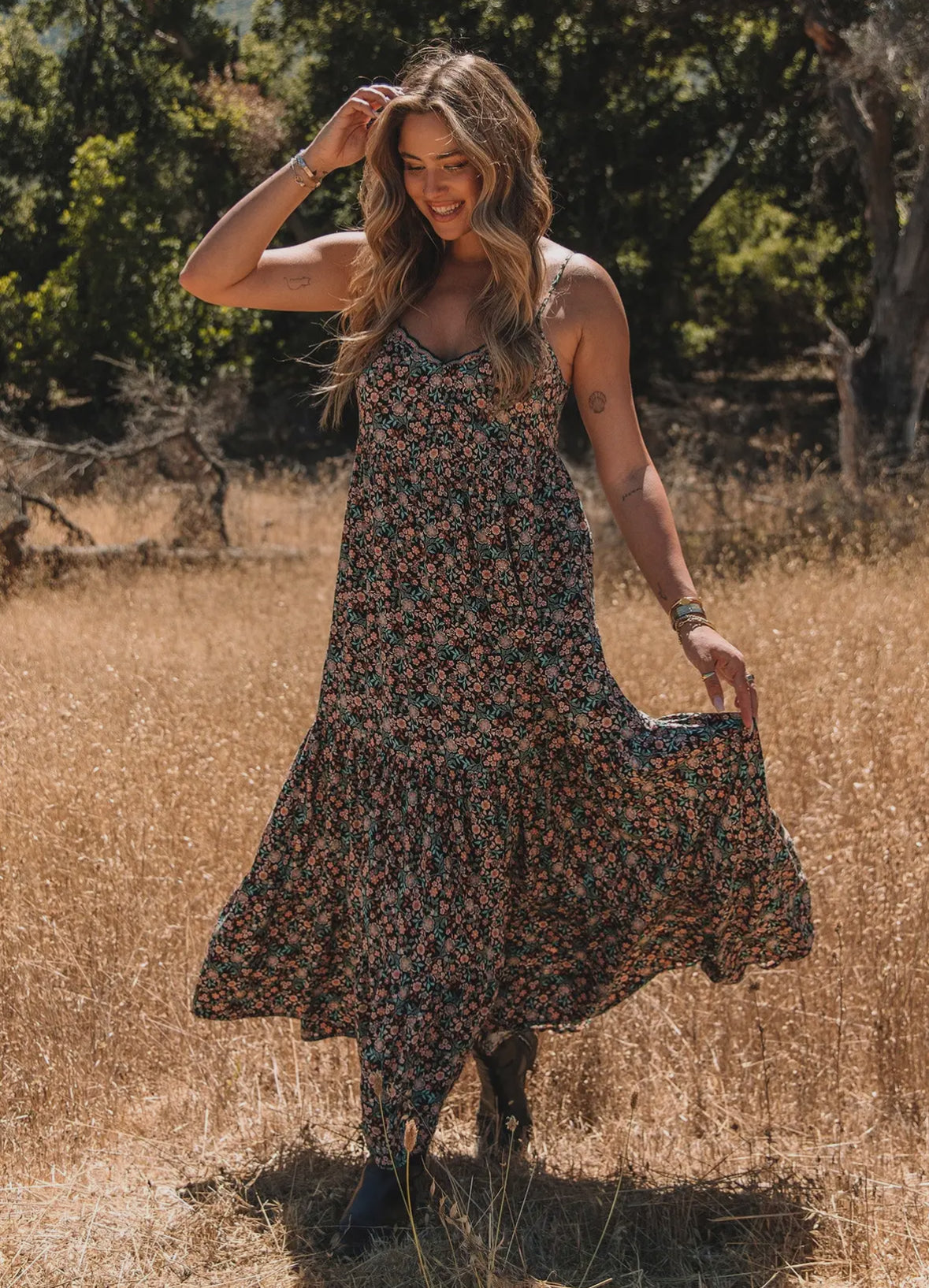 Lovestitch black maxi dress