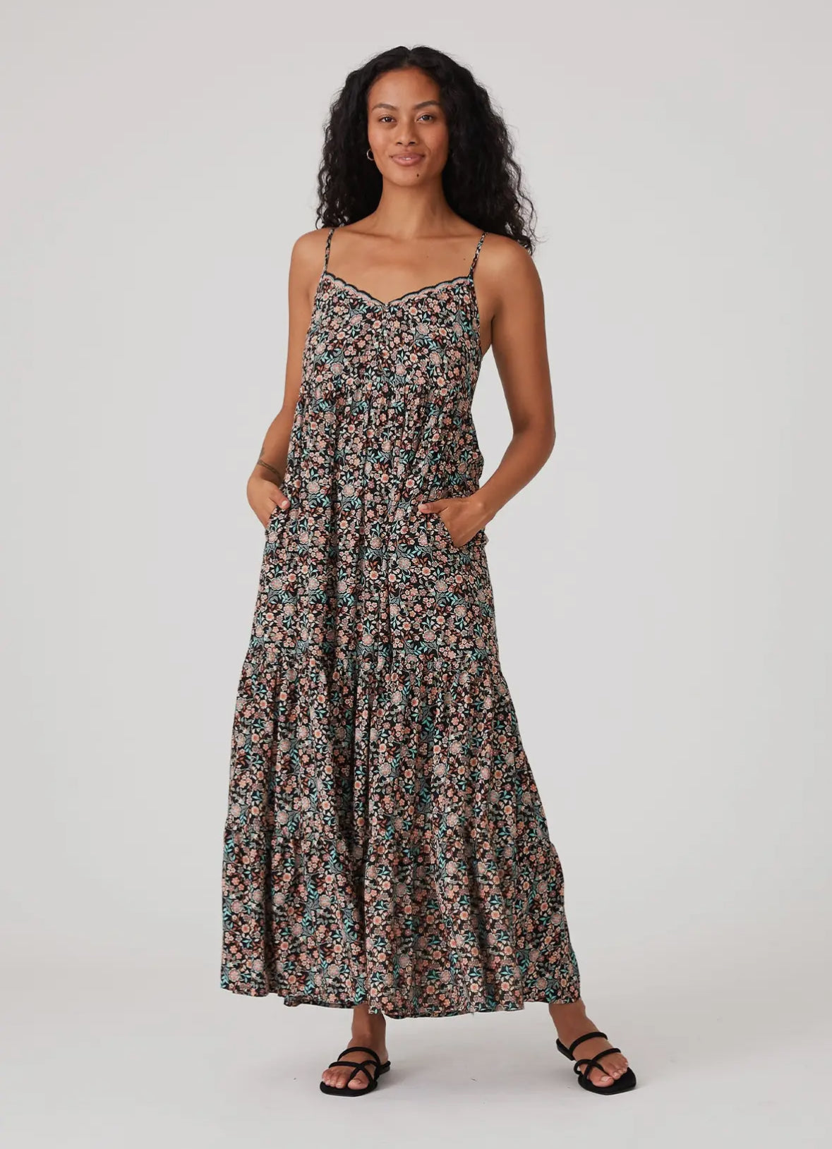 Lovestitch black maxi dress